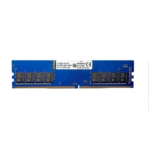 رم دسکتاپ DDR4 تک کاناله 3200 مگاهرتز cl22 کینگستون مدل kvr ظرفیت 4 گیگابایت