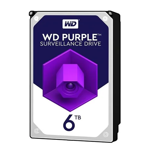 هارددیسک اینترنال وسترن دیجیتال مدل Purple WD60EJRX ظرفیت 6 ترابایت