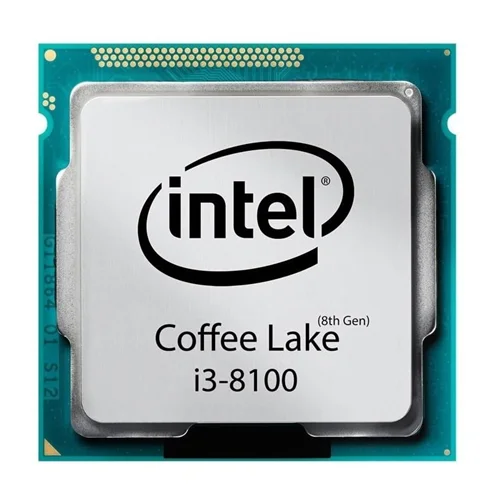 پردازنده مرکزی اینتل سری Coffee Lake مدل i3-8100 تری