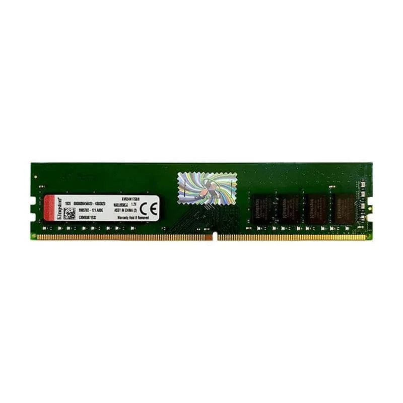 رم دسکتاپ DDR4 تک کاناله 2400 مگاهرتز CL17 کینگستون مدل KVR24N17D8 ظرفیت 16 گیگابایت