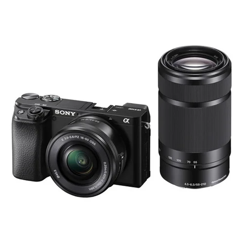 دوربین دیجیتال بدون آینه سونی مدل Sony Alpha a6100 kit 16-50mm and 55-210mm