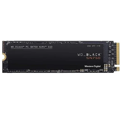 اس اس دی اینترنال وسترن دیجیتال مدل BLACK SN750 NVME ظرفیت 500 گیگابایت