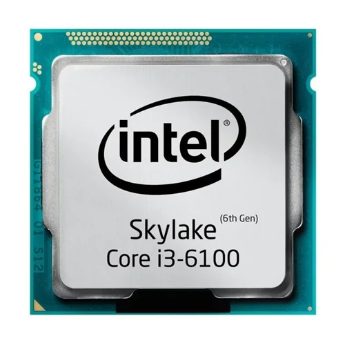 پردازنده مرکزی اینتل سری Skylake مدل Core i3-6100 تری