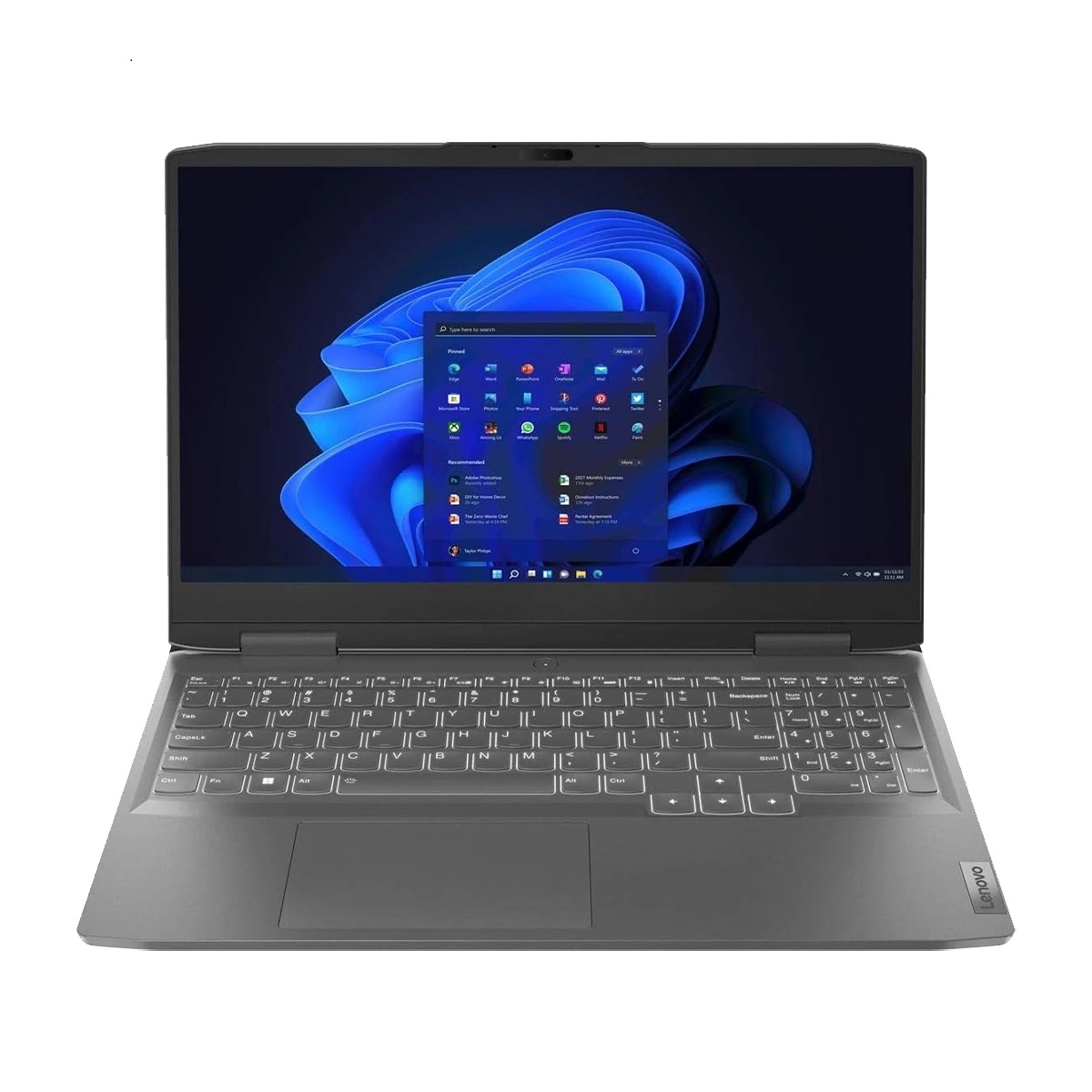 لپتاپ مدل Lenovo LOQ i5(12450HX)/12G/1T/4G(2050rtx)