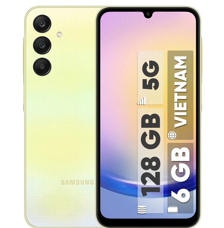 گوشی موبایل سامسونگ مدل Galaxy A25 دو سیم کارت ظرفیت 128 گیگابایت و رم 6 گیگابایت - ویتنام