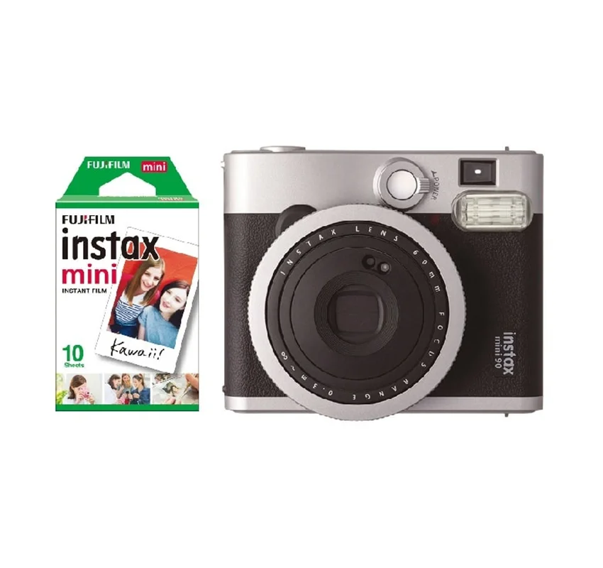 دوربین عکاسی چاپ سریع فوجی فیلم مدل Instax mini 90 Neo Classic به همراه فیلم