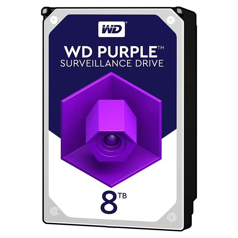 هارددیسک اینترنال وسترن دیجیتال مدل Purple WD82EJRX ظرفیت 8 ترابایت