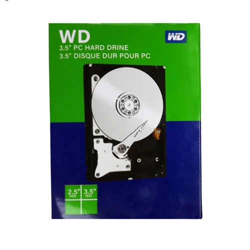 هارد دیسک اینترنال وسترن دیجیتال مدل WD500GB ظرفیت 500 گیگابایت