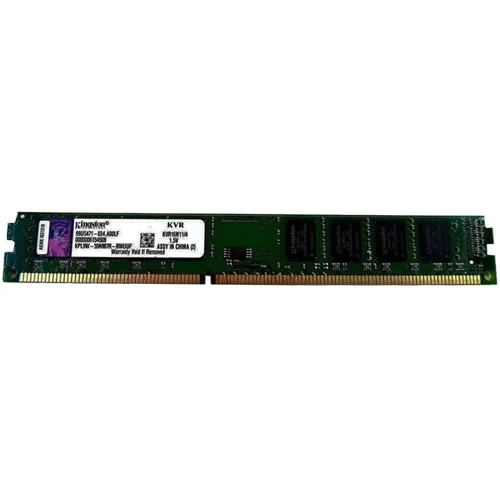 رم دسکتاپ DDR3 تک کاناله 1600 مگاهرتز CL11 کینگستون مدل KVR16N11/4 PC3-12800 ظرفیت 4 گیگابایت