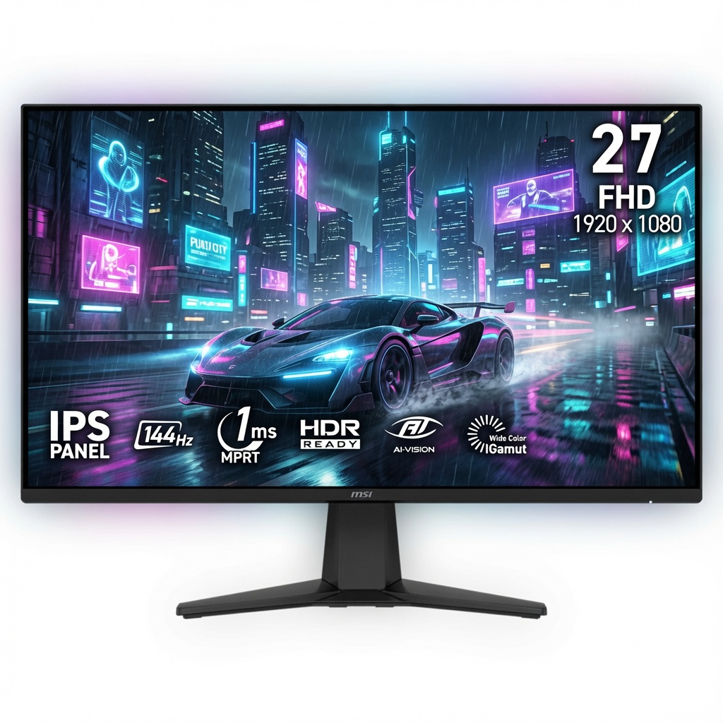 مانیتور گیمینگ 27 اینچ ام اس آی مدل G275L E14