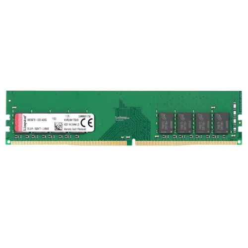 رم دسکتاپ DDR4 تک کاناله 2400 مگاهرتز کینگستون ظرفیت 4 گیگابایت